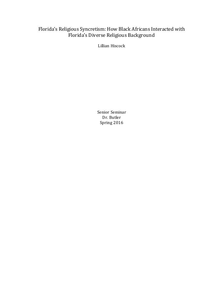 Florida S Religious Syncretism Most Recent 1