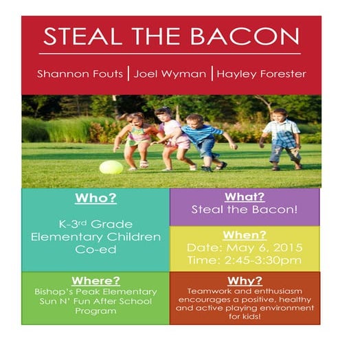 Youth Kickball Program Plan | PDF