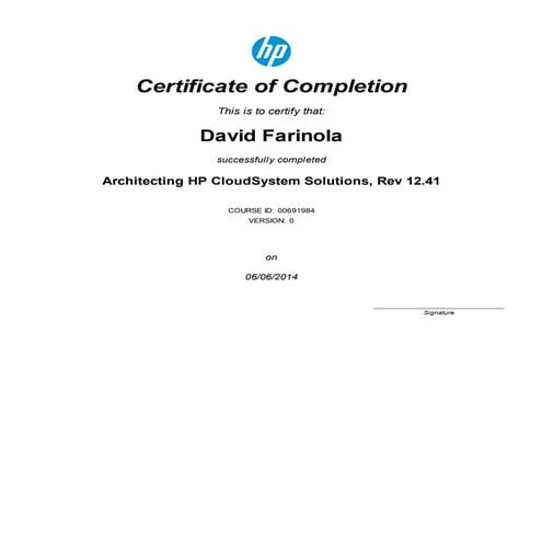 Architecting CloudSystem Solutions