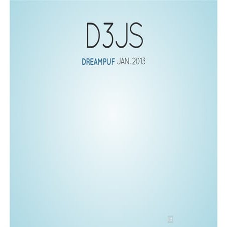 A short introduction of D3js