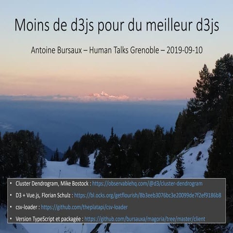 Moins de d3js pour du meilleur d3js