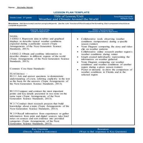 MDP - MDP - multi disciplinary project for class viWEATHER AND CLIMATE ...