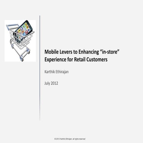 Mobile Levers for Retail