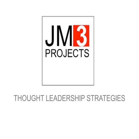 JM3 Overview | PPT