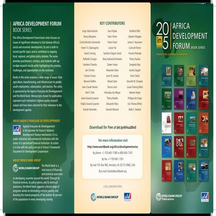World Bank Africa Development Forum 20 in 5