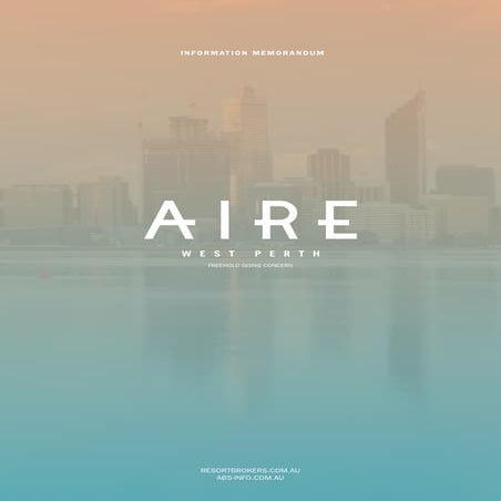 Aire Serviced Apartments IM_Freehold Going Concern_041019