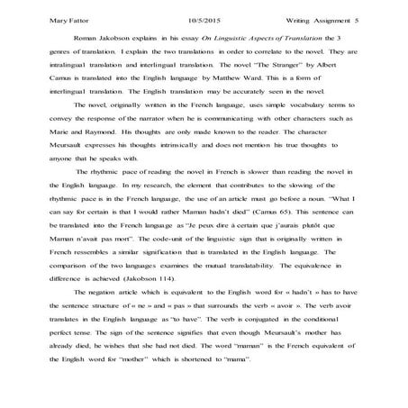 writing assignment 5