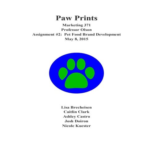 Paw Prints | PDF
