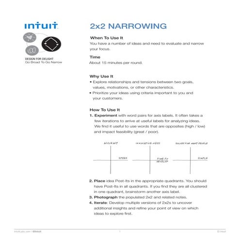 D4D Tools: 2x2 Narrowing