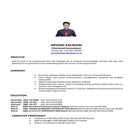ARVIND_CV | PDF