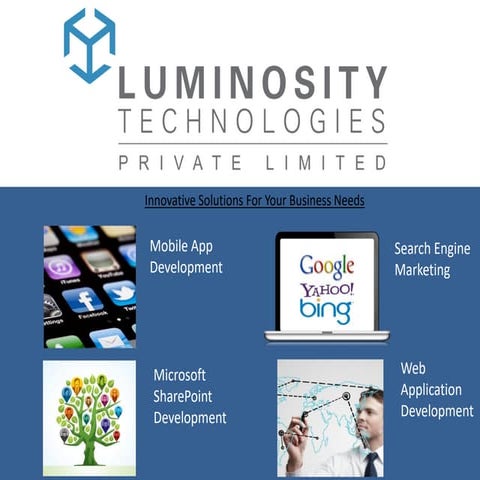 Innovative Solutions for Your Business Needs Luminosity Dec 2016