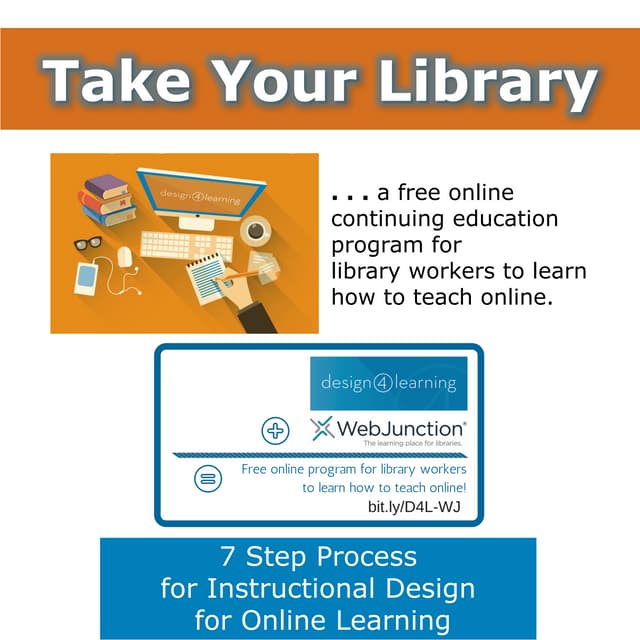 Take Your Library Instruction Online! The Design for Learning Program