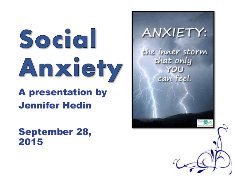 Social Anxiety presentation