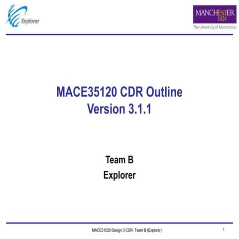 CDR template revised Ver 3.1.1 presentation | PPTX