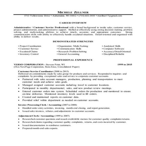 Michelle Resume | DOCX