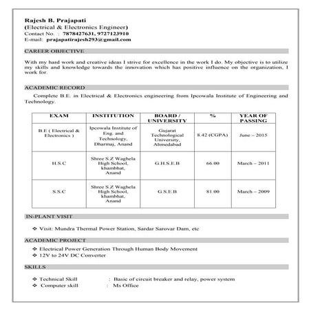 RANJAN RESUME 1 | DOCX