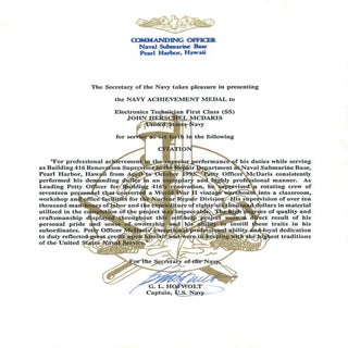 MCDARIS NAM CITATION