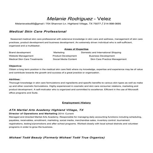 CIDESCO Resume 2015 | PDF