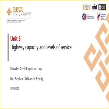 Highway capacity and level of service.pptx