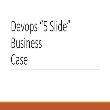 DevopsBusinessCaseTemplate
