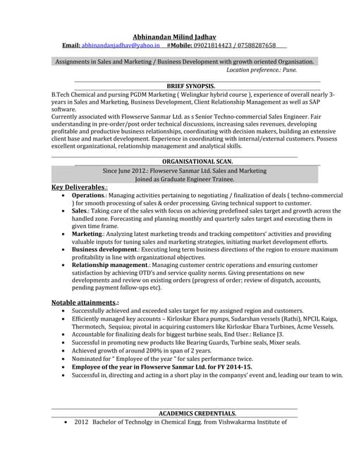 Resume