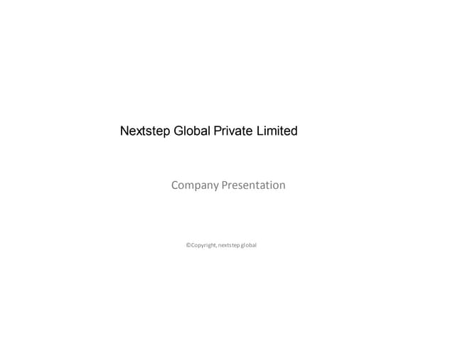 Nextstepglobal Proposal