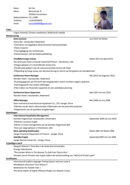 Henk alferink cv | PDF