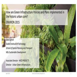 Dara Carroll Green Infrastructure E...