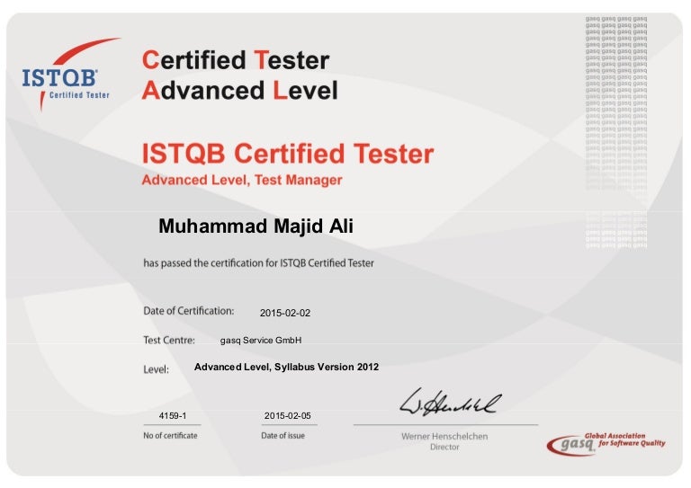 ISTQBTest Manager