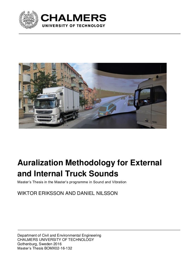 Thesis phd noise attenuation sweden