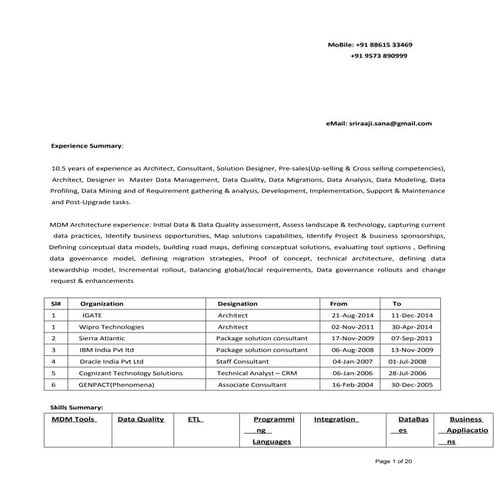 Sricharan_Sana_11yrs_MDM_DM_CRM