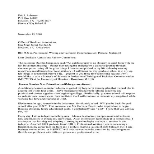 Application essay example | DOCX
