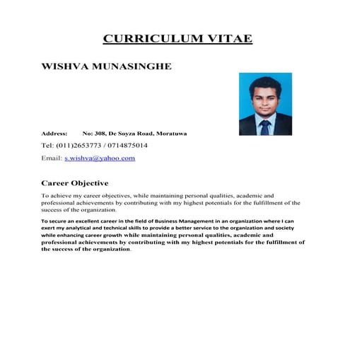 mani resume | DOCX