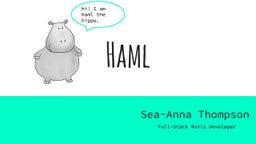Introduction to HAML | PPT
