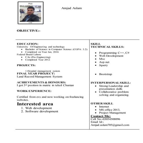 AMJAD-ASLAM-cv