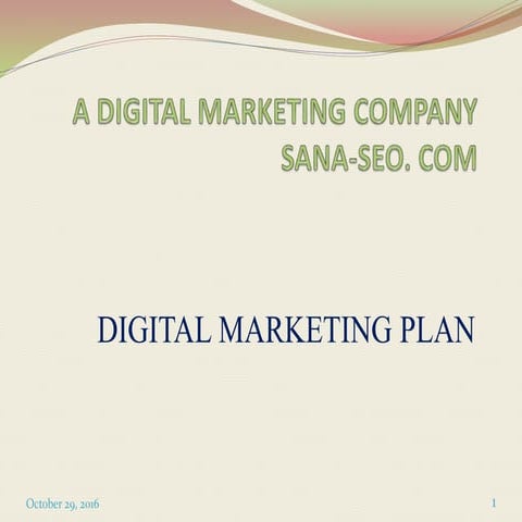 SEO-SMO Proposal ppt
