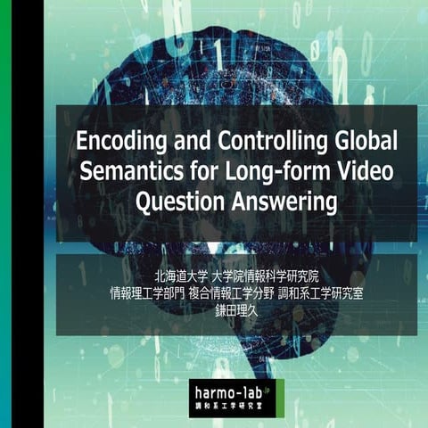 Encoding and Controlling Global Semantics for Long-form Video Question Answering