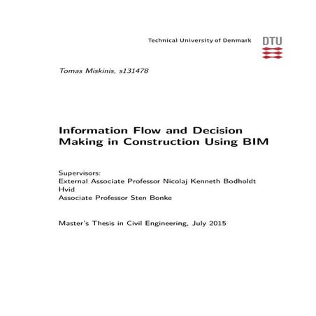 s131478 - Master Thesis