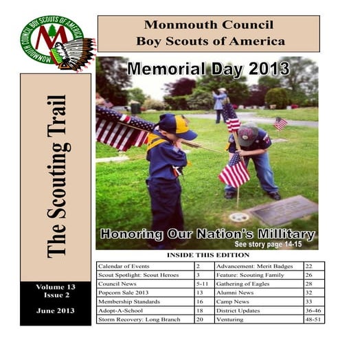 Scouting Trail June 2013 Issue