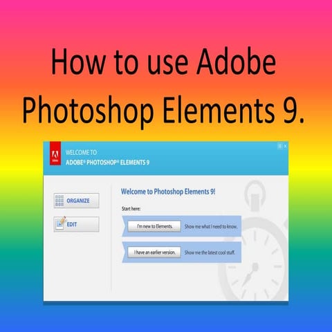 Adobe Photoshop Elements 9 | PPTX