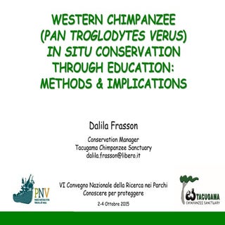 VI Convegno Nazionale della Ricerca...