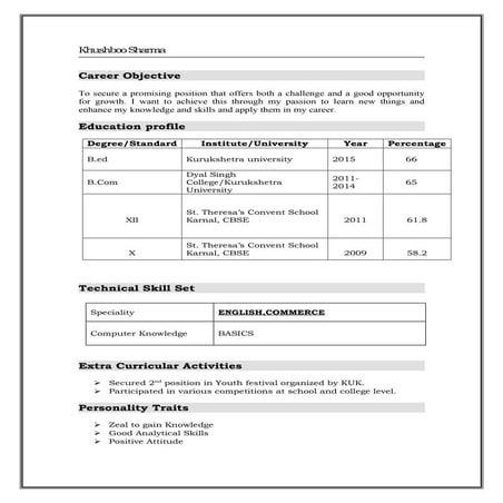 MY CV | DOC