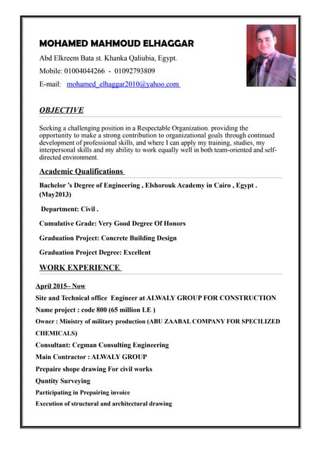 haggar cv