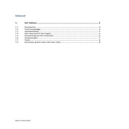 Tableau D'Ernesto Business Analyse V0.97