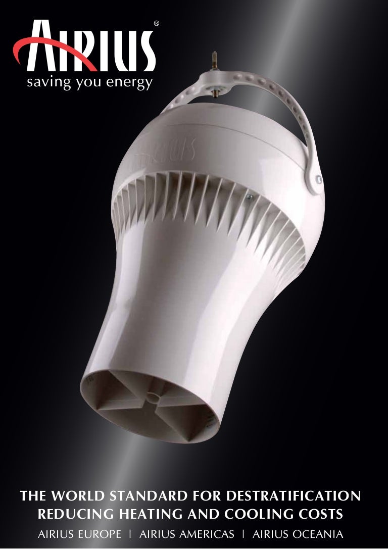 Airius Destratification System Brochure V1 4 Airius Destratification System Brochure V1 4
