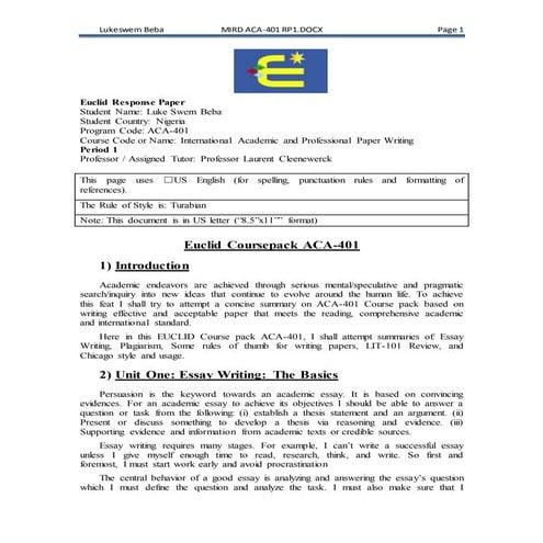 Lukeswem Beba MIRD ACA-401 RP1DOCX