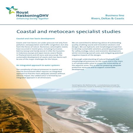 RHDHV_Coastal and Metocean specialist studies