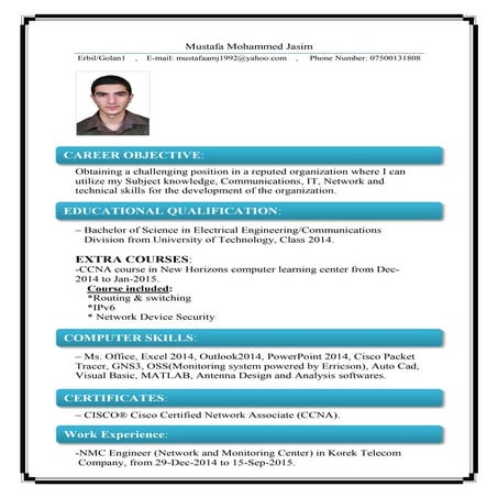 Mustafa-MJ Resume & Certificates