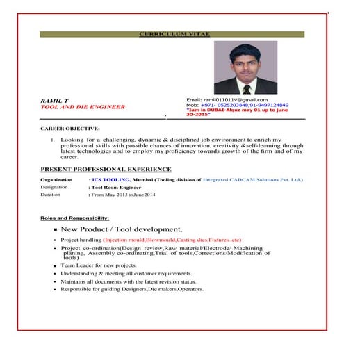mohan RESUME (1) | PDF