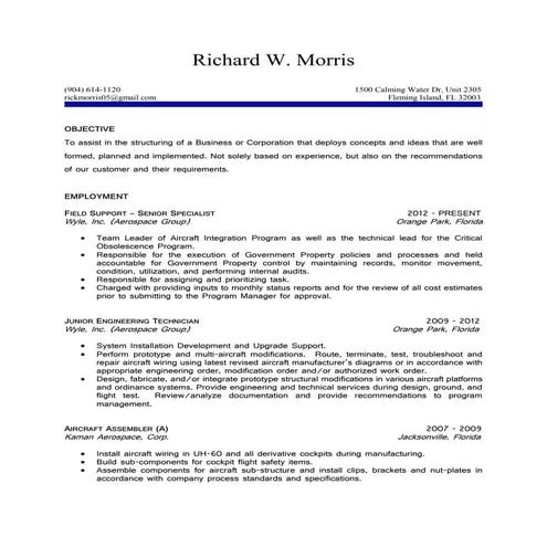 RICK_MORRIS RESUME